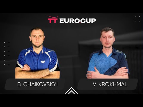 13:40 Bohdan Chaikovskyi - Vitalii Krokhmal 01.02.2024 TT Euro.Cup Ukraine Professional. TABLE 3