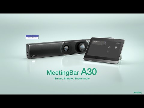 Video conferencing system yealink meeting bar a30- microsoft...