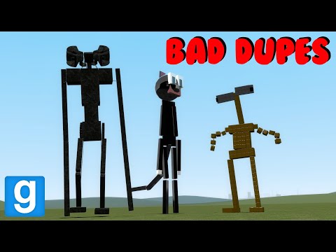 THE WORST TREVOR HENDERSON DUPES - BAD DUPES #1 - Garry's mod Sandbox