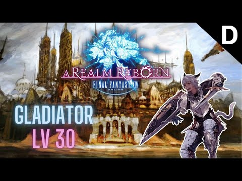 Final Fantasy XIV: A Realm Reborn - Gladiator Class Quests Level 30