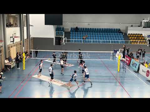 2024-05-18 Volleyball ÖMS U16m HotVolleys vs Steelvolley Linz