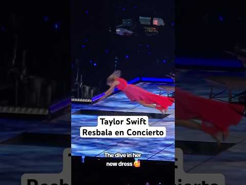 Taylor Swift Slips at Concert…