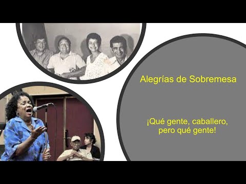 Alegrias de Sobremesa Programa 1