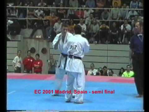 European championship 2001, Madrid, Spain - semi final