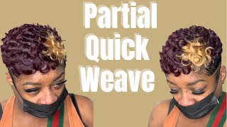 🌀 Pincurl quick weave