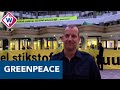 Activisten Greenpeace klimmen op dak Tweede Kamer - OMROEP WEST