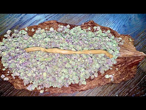 90 GRAM HASH ROSIN MEGA BLUNT SMOKE SESH!! (thx for 90k subs)