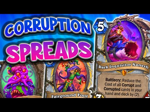 BUFFED Corrupt Priest | Forged in the Barrens | Hearthstone