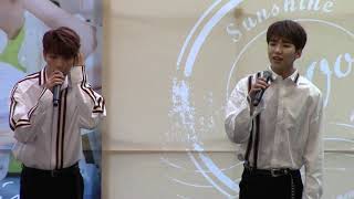 【1080p】100%（백퍼센트）181001 "돌아서지만 (Turn away) "  / Queen's Square YOKOHAMA 1部