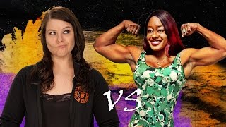 Muscle Goddess Ashley Starr Vs Wendi video