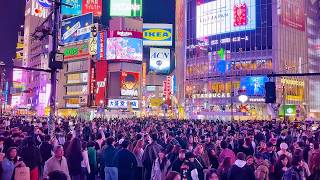 バグり散らかす渋谷。現実離れした日曜夜｜4K Night Walk Tokyo 2026