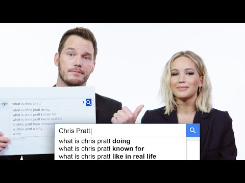 Jennifer Lawrence & Chris Pratt Answer the Web's Most Searched Questions | WIRED