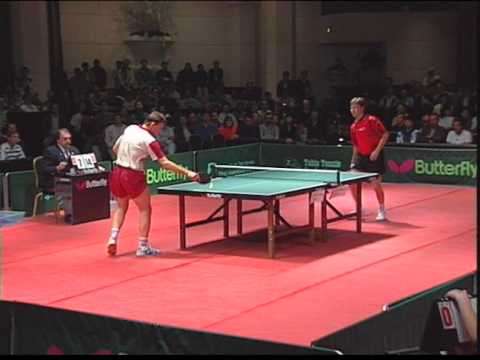 '96 Gilbert Cup - J.O. Waldner - J.M. Saive Game 1