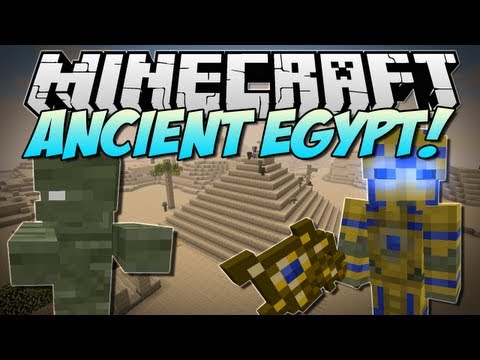 DanTDM - Minecraft | ANCIENT EGYPT! (Battle the Almighty Pharoah, Mummies & More!) | Mod Showcase [1.5.2]