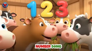 12345 Number Song For Kids In English | Kids Poem English #vizitoon