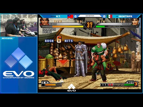 EVO 2022 - The King of Fighters '98 UMFE Exhibition - Vortex Gallery
