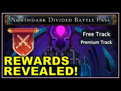 NEW Battle Pass Rewards Revealed! (expect nothing) Northdark Divided Free & Paid Tracks -Neverwinter