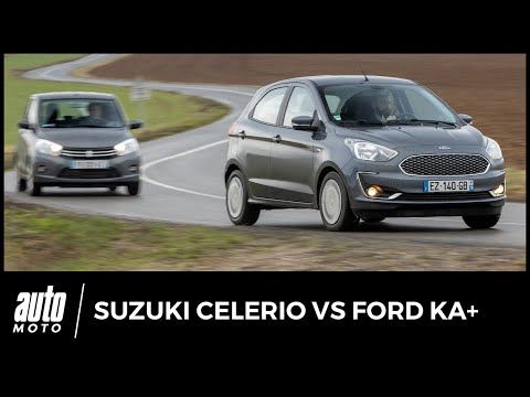 Ford Ka+ vs Suzuki Celerio - COMPARATIF : pouvoir d'achat