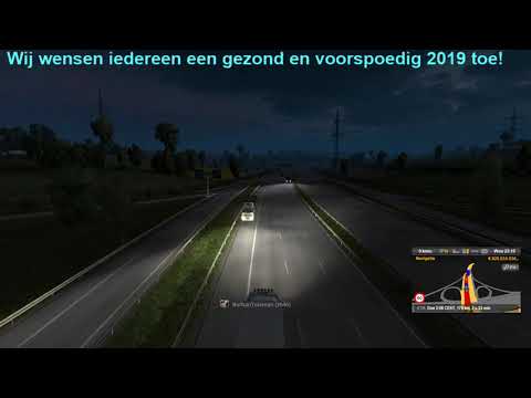 [ETS2 - Report #84] Wrong Way, Ramming 28-12-18 [1/2]