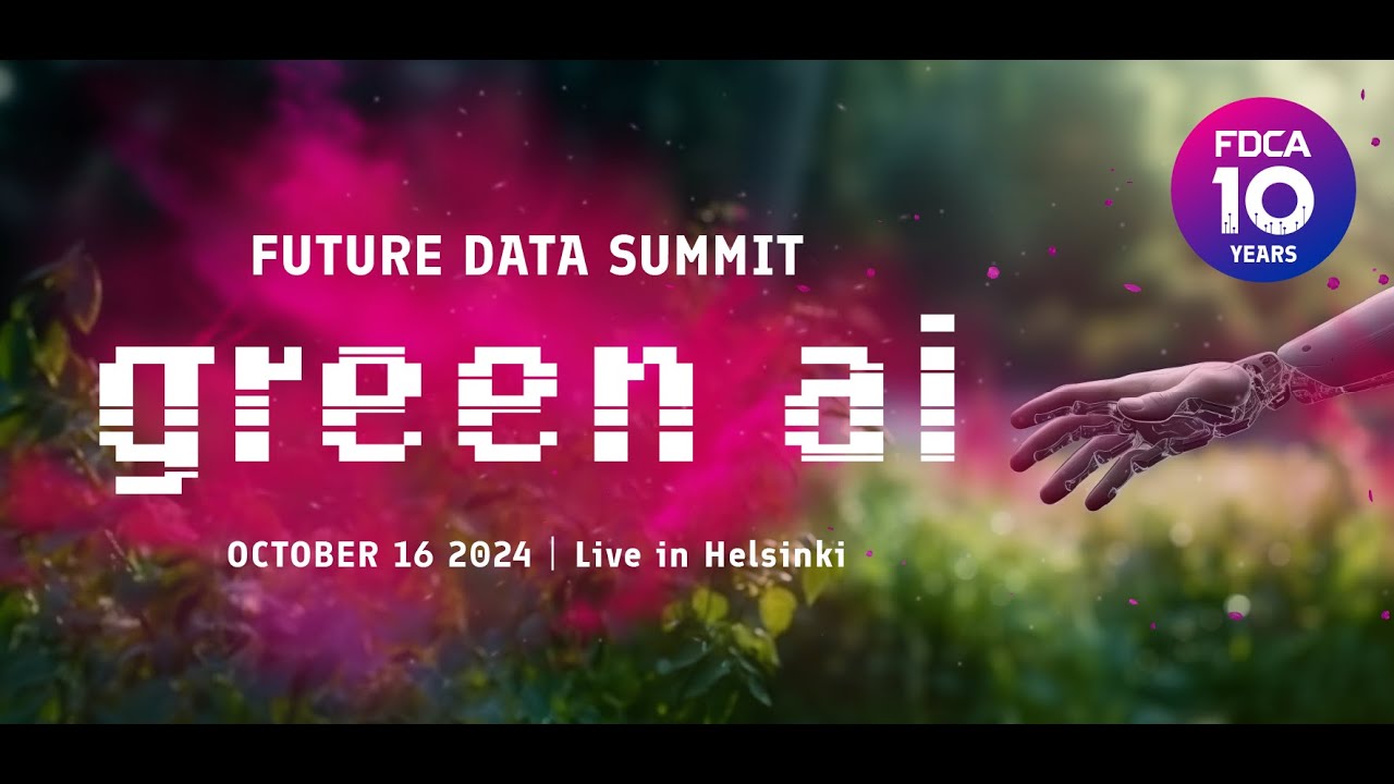 Future Data Summit 2024 Green AI - Aftermovie
