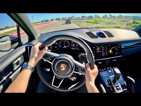 2023 Porsche Cayenne S - POV Driving Impressions (Porsche Experience Center LA)
