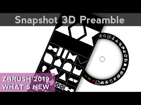 037 ZBrush Snapshot 3D Preamble