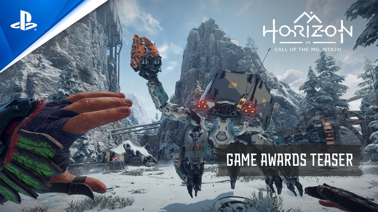 Horizon Call of the Mountain â€“ The Game Awards Teaser Trailer | PS VR2 - YouTube