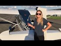 Ellie Gall S Very First Solo Flight In A Taildragger