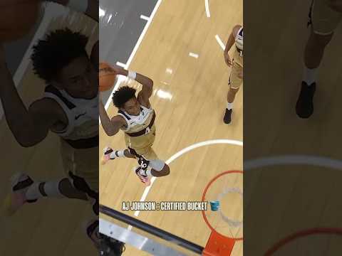 AJ Johnson dunk clinic 🫨 #washingtonwizards #dunk #highlights #nba