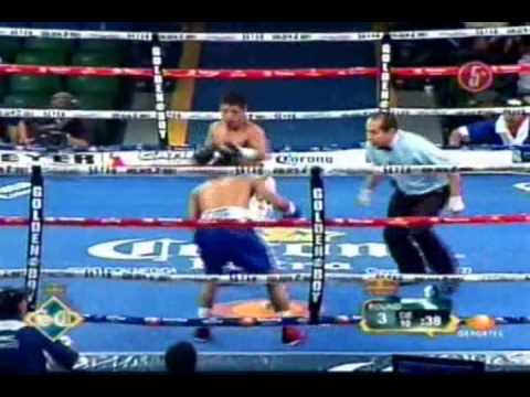 Jesus "El Negrito" Silvestre vs Yader Escobar Round 3