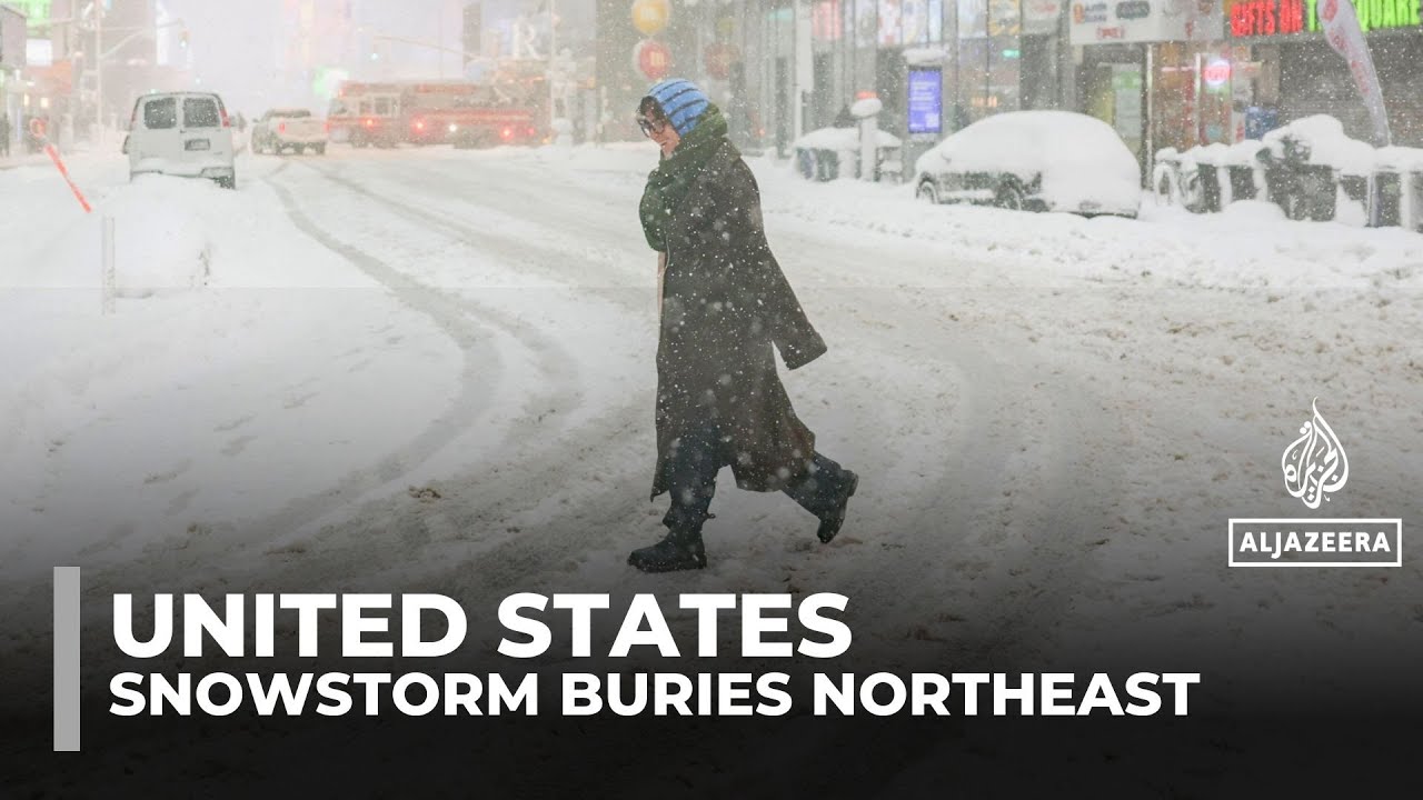 Historic winter storm Hernando batters US Northeast, bringing cities to a standstill