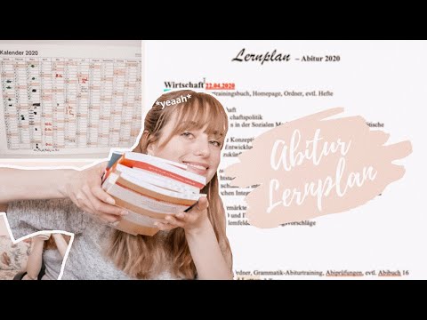Mein Abi-Lernplan, Abi-Organisation, Abi-Verschiebung,...
