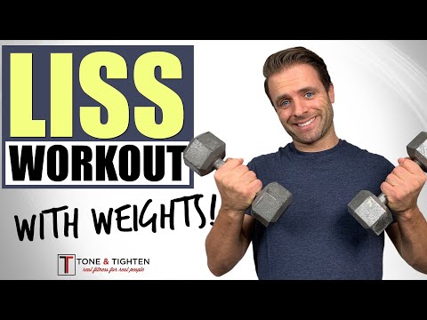 Low Intensity LISS Workout At Home No Equipment Required