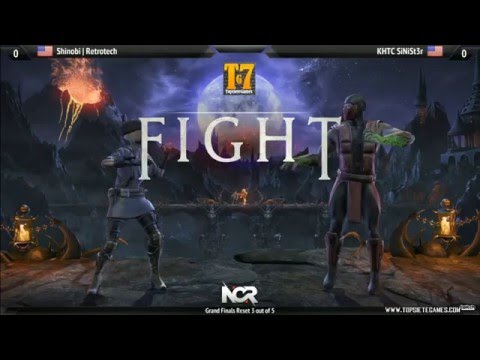 NCR16 - MKX -Retrotech (Sonya) Vs SiNiSt3r (Ermac)  Grand Finals