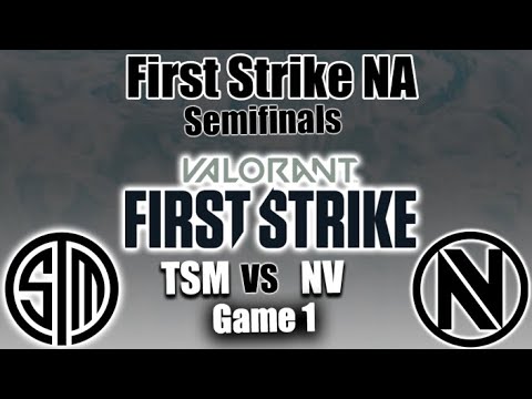 TSM vs Team Envy Game 1 - Valorant First Strike NA- Regional Finals | Semi-Finals | Highlights