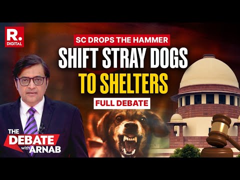 Debate With Arnab: Supreme Court Cracks The Whip On Stray Dog Menace