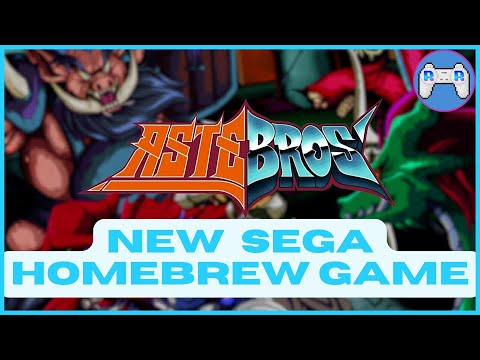 Astebros - A Brand NEW Roguelite HOMEBREW for the SEGA Mega Drive / Genesis - Retro Raider