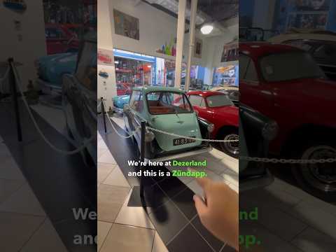 Zündapp - Strangest 2 Door Car EVER?! #Shorts