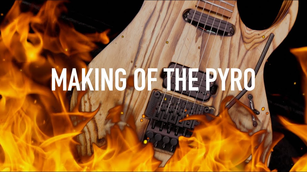 Solar Chop Shop AB1.6FR PYRO Electric Guitar - Custom Finish