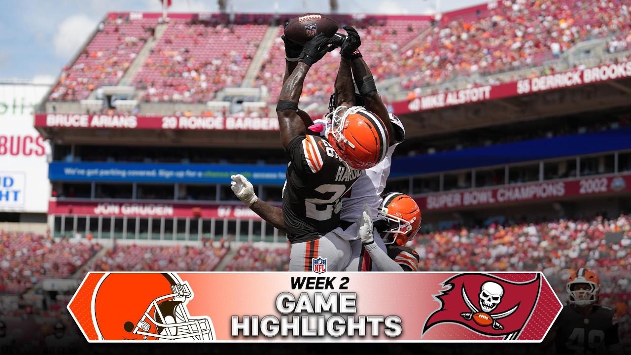 Cleveland Browns vs Tampa Bay Buccaneers Game Highlights