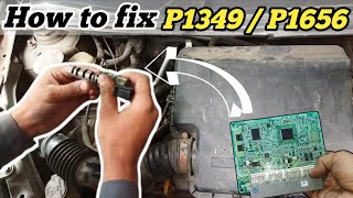 OBD p1656 Toyota как устранить