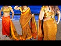 Easy Saree Draping For Beginners Daily Wear Saree Draping Tutorial