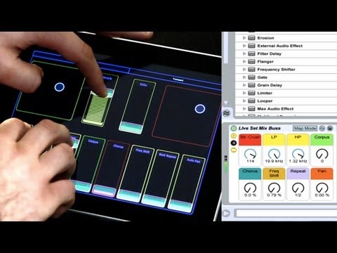 Lemur for iPad Tutorial Pt 2 - Controlling Ableton Live Effects