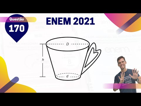 (Q.170 | Azul) Capacidade da CANECA de SOPA - ENEM 2021