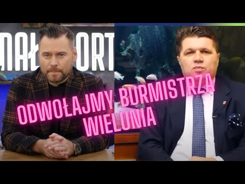 ODWOŁAJMY BURMISTRZA WIELUNIA ?  COMENTARY Z WIZYTY STANOWSKIEGO W WIELUNIU