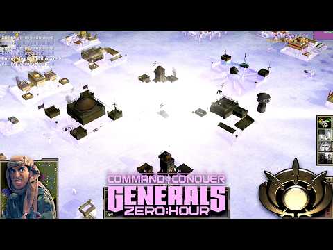 GLA Stealth Team $10K | 4vs4 China Infantry | Command & Conquer Generals Zero Hour