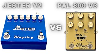 Video thumbnail for Kingsley Jester V2 vs Pal 800 Gold Overdrive V3 | w/ Fender Super Reverb by Hollywood Rare Guitars