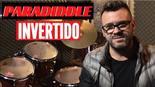 Paradiddle invertido aplicado nos tambores