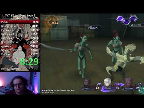 Shin Megami Tensei: Digital Devil Saga 2 Any% Speedrun 4:52:10 RTA [Old WR]