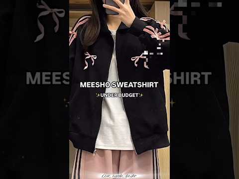 ✨🦋Aesthetic sweatshirts from meesho 🦋✨ #aesthetic #sweatshirts  #meesho follow for more ✨